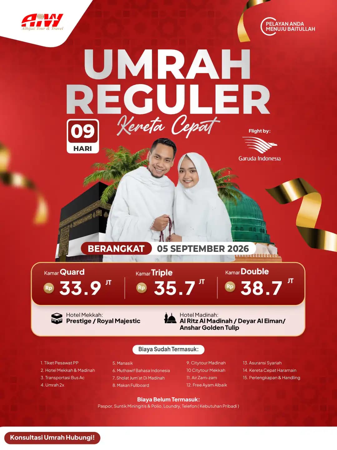 UMROH REGULER 9HR