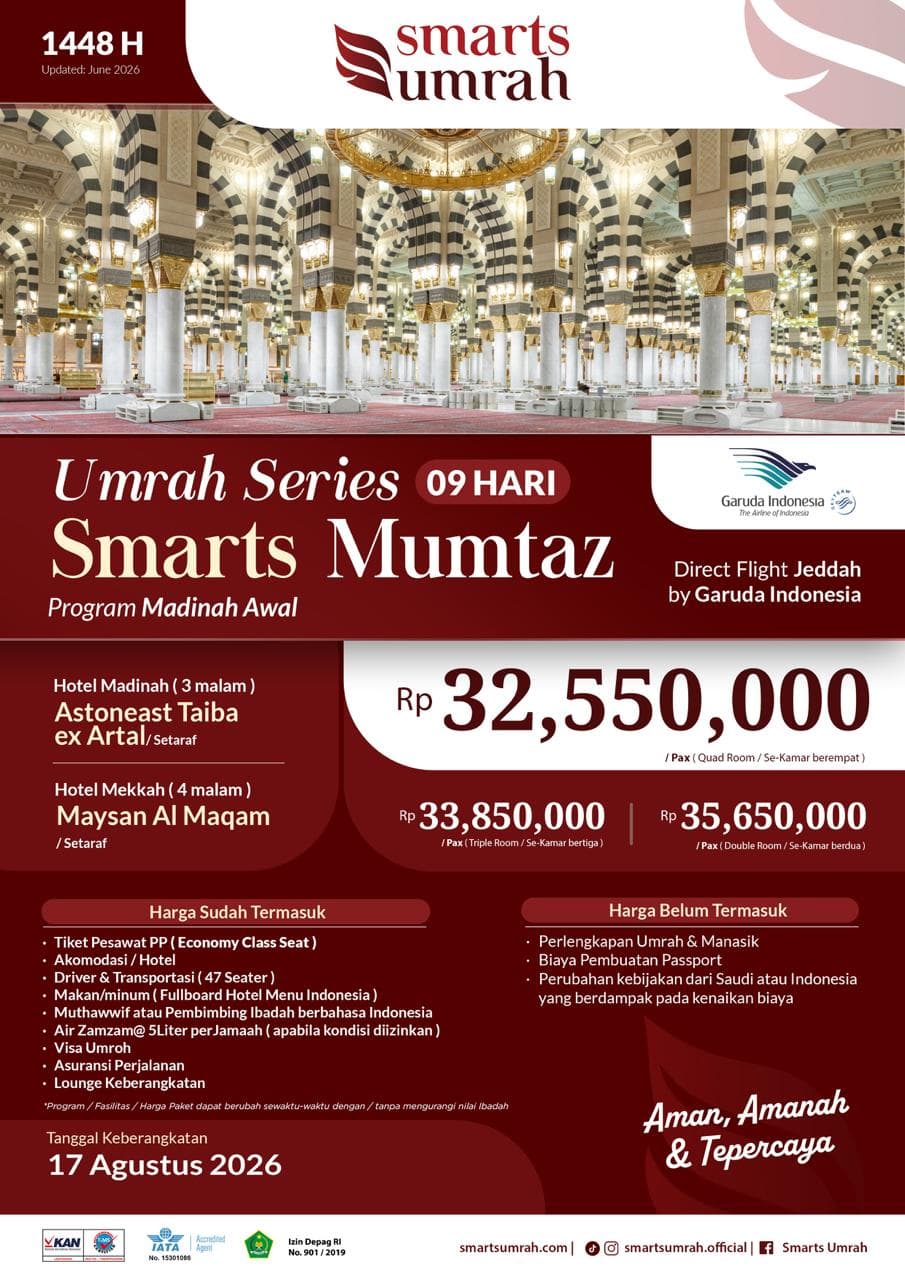 Smarts Mumtaz 09Hr GA Jed