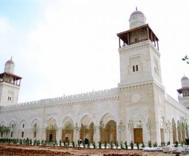 Inilah Masjid King Hussein bin Talal di Amman Yordania Masjid King Hussein Bin Talal