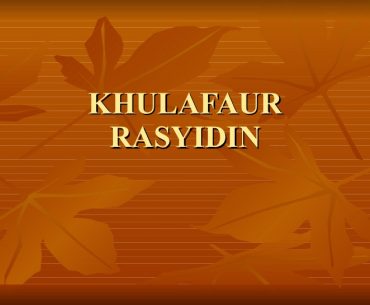 Khulafaur Rasyidin Saja Mau Dikritik (Part 1)