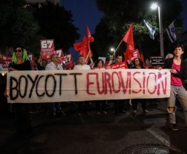Kontes Eurovision yang Diselenggarakan di Israel Dihujani Protes Pendukung Palestina Kontes Eurovision yang Diselenggarakan di Israel Dihujani Protes Pendukung Palestina