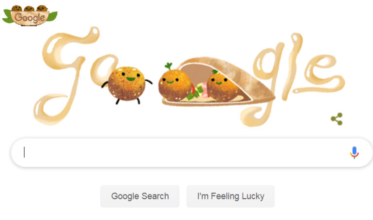Jadi Tema Google Doodle, Falafel Sudah Diakui Dunia?