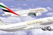 Emirates dan Etihad Mendapat Penghargaan Internasional. Ini Alasannya