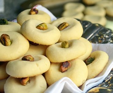 Ghraybeh, Shortbread Cookies Khas Timur Tengah Ghraybeh, Shortbread Cookies Khas Timur Tengah