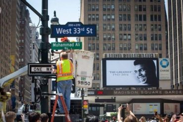 Philadelphia Street Diberi Nama Baru untuk Kehormatan Muhammad Ali