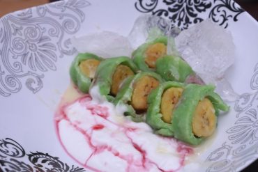 resep es pisang ijo