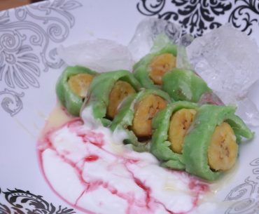 resep es pisang ijo